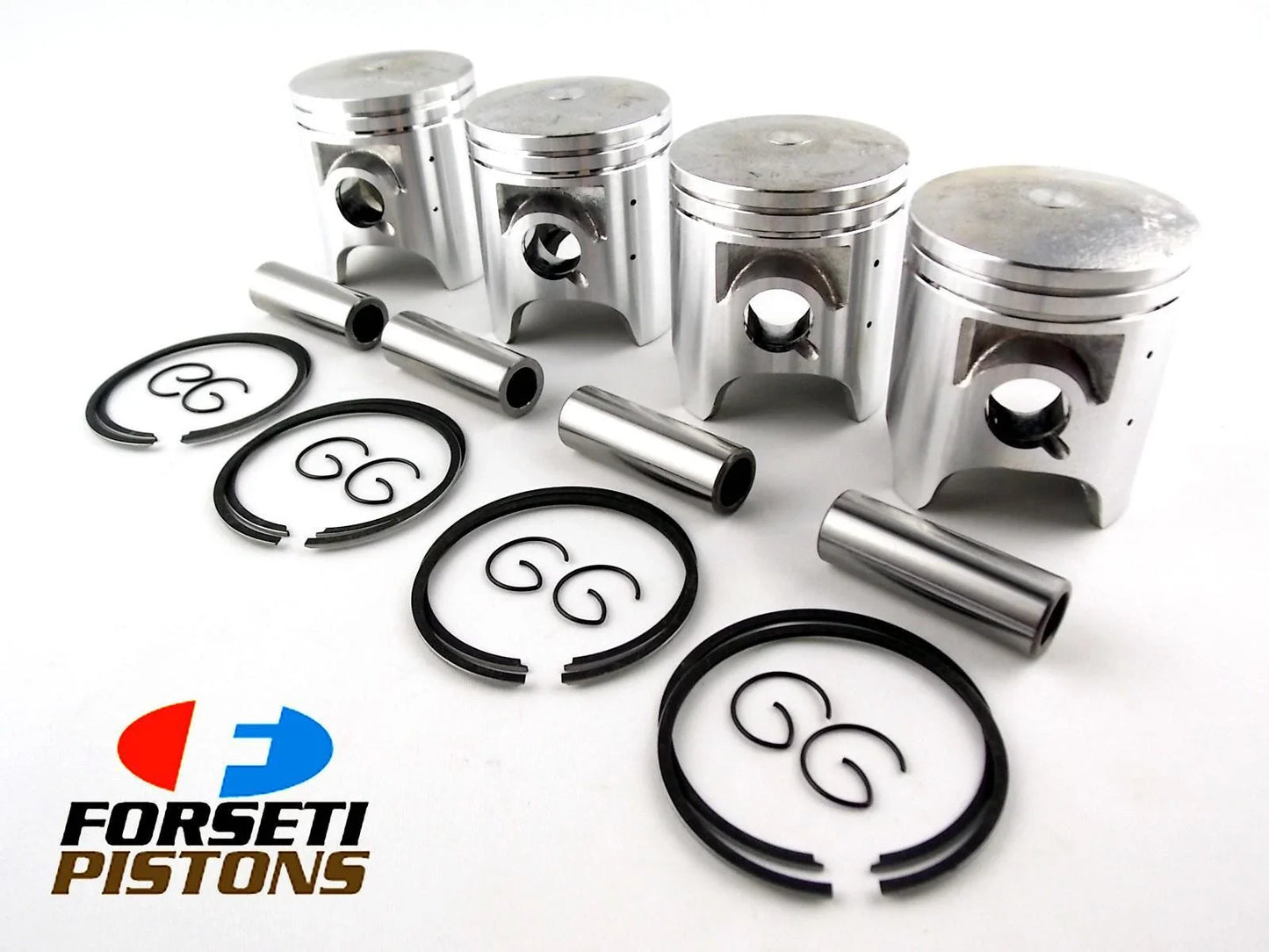 1mm O/S FORSETI Top End Kit 57.4mm Piston Set Gasket Kit for YAMAHA RZ500 (84-86)