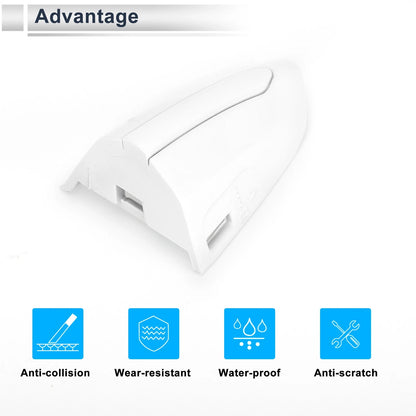Front Left Door Handle Protector for Ford Mondeo Edge Taurus (2013–2020)