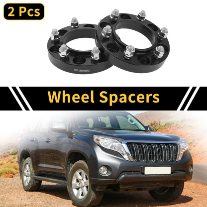 2X Wheel Spacers 6x139.7mm M12x1.5 for Toyota Land Cruiser (1980–1997)