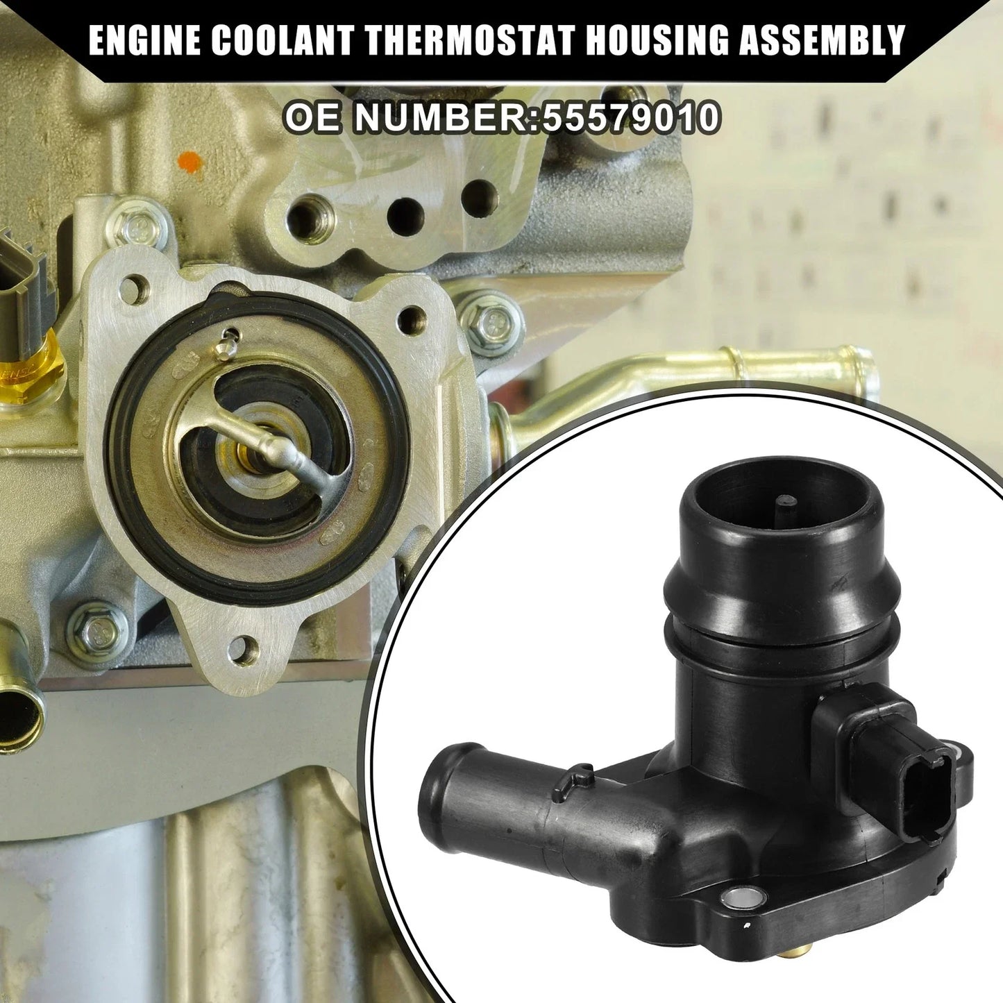 Engine Coolant Thermostat Housing for Chevrolet Trax (2013-2019)