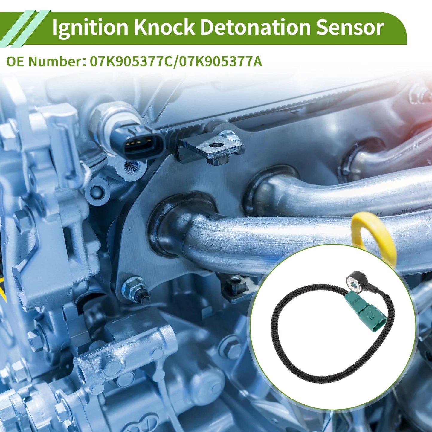Ignition Knock Sensor No.07K905377C for VW Jetta L5 2.5L (2005–2010)