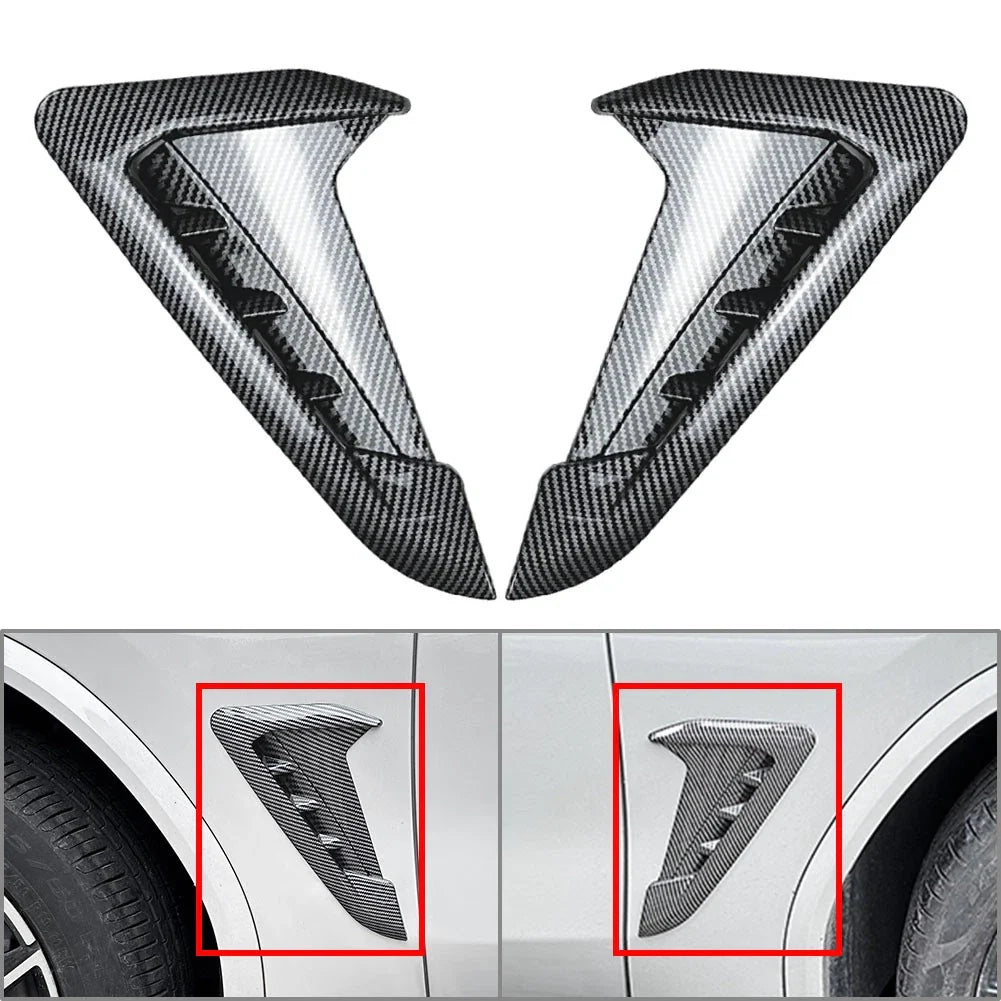 Carbon Fiber Front Side Fender Air Outlet Cover for BMW X3 X4 (2018+)