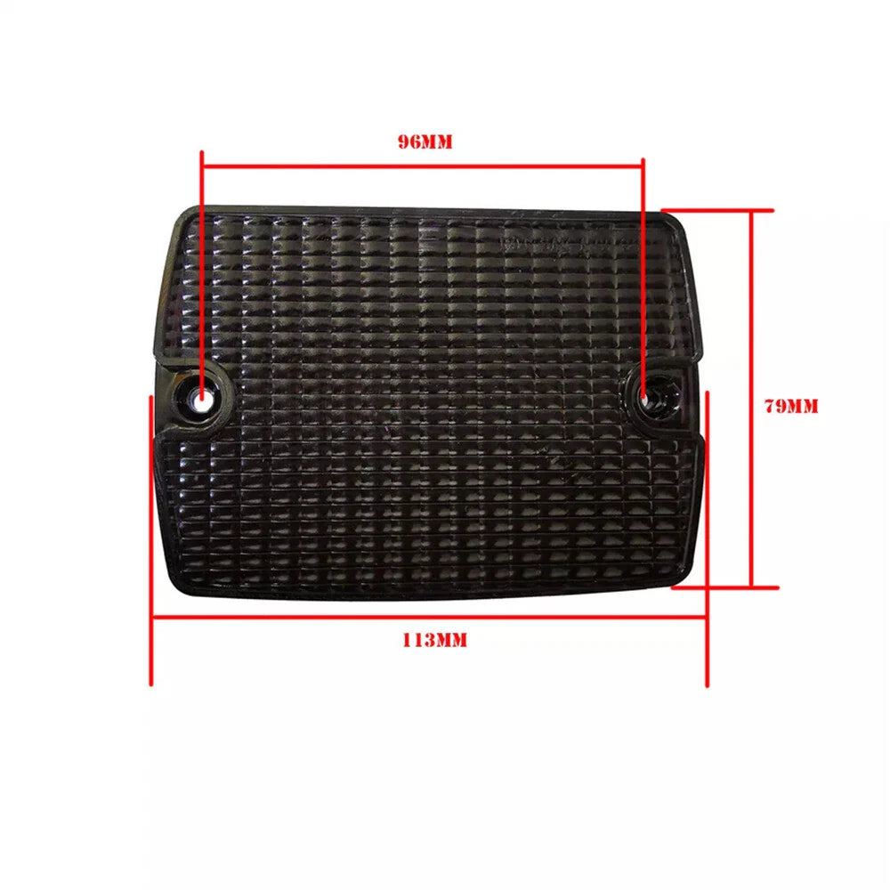 Smoked Front Turn Signal Light Housings for Jeep Wrangler (1987-1995)