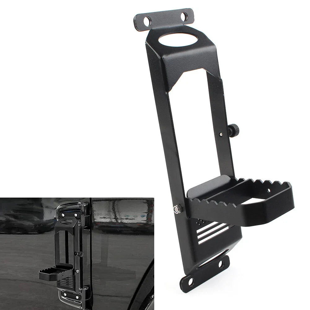 Hinged Step Pedals Foot Pegs for Jeep Wrangler JK JL (2007-2022)