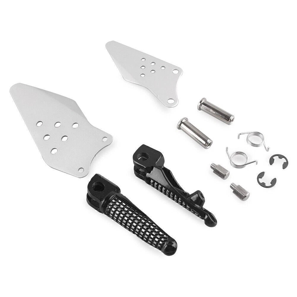 Footpegs Footrests Brackets for Kawasaki Ninja ZX6R (2009–2011)
