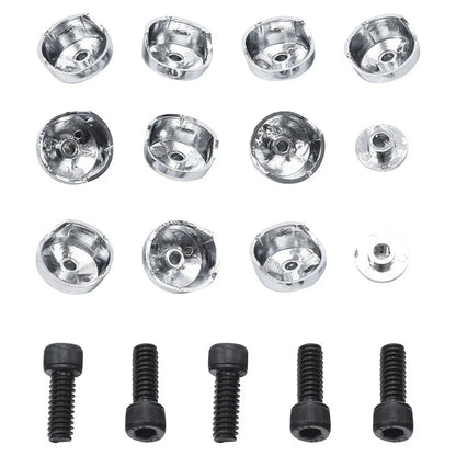 Chrome Topper Bolt Cap Cover for Harley Softail Rocker Fatboy (2007-2013)