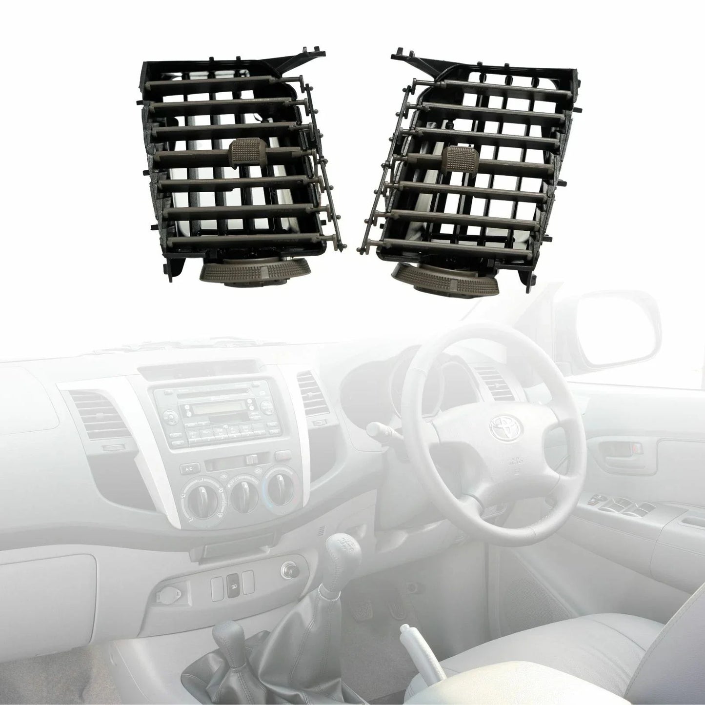 A/C Air Vent Center Grille for Toyota Hilux (2005-2014)