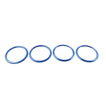 Blue Air Condition Vent Outlet Ring Cover Trim for Chevrolet Camaro (2017-2022)