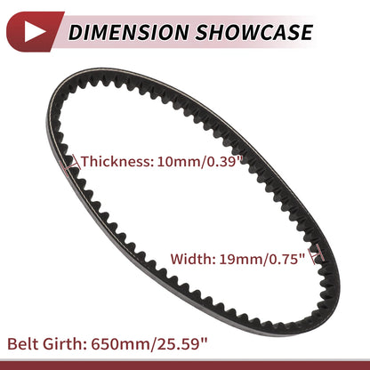 Drive Belt V-Belt for Suzuki Address Lets V50 (50cc, 2000–2023)