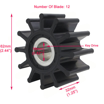 Water Pump Impeller Kit for Sherwood K75 K75B G30 G