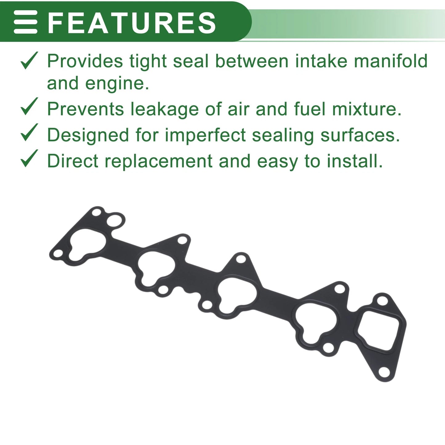Engine Intake Manifold Gasket for Mitsubishi Lancer (1988–2003) No.MD311949