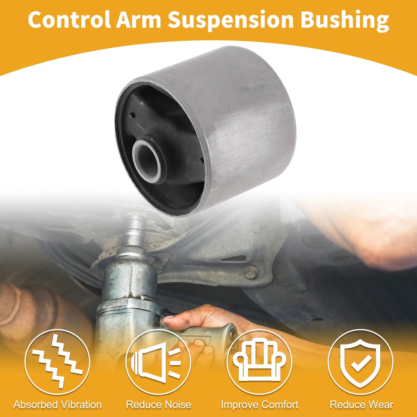 Front Lower Lateral Control Arm Suspension Bushing for Mitsubishi Pajero