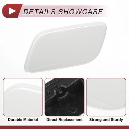 Front Left Washer Nozzle Cover Cap for Subaru Forester (2013–2015) White