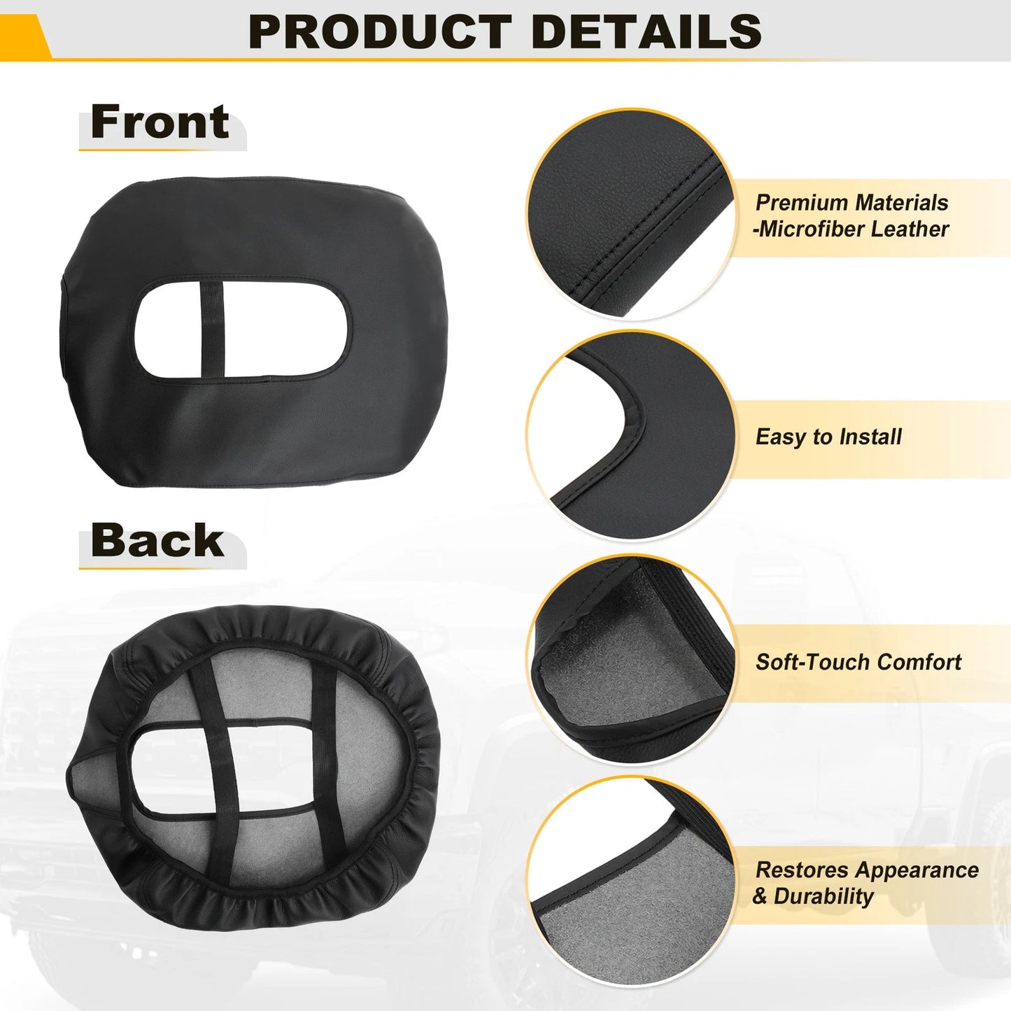 Center Console Lid Armrest Cover for Chevy Silverado, GMC Sierra (2019–2024)