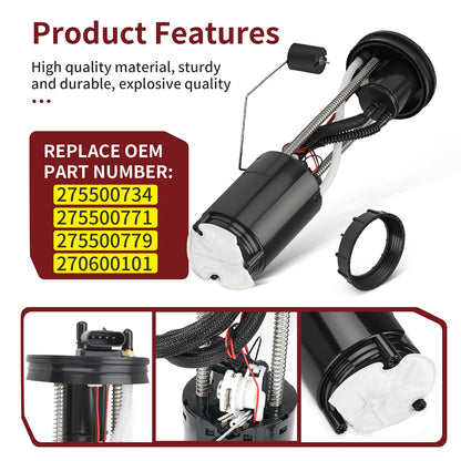 Fuel Pump Assembly for Sea-Doo GTI GTS GTX 130 155 215 255 260 (2000–2023)