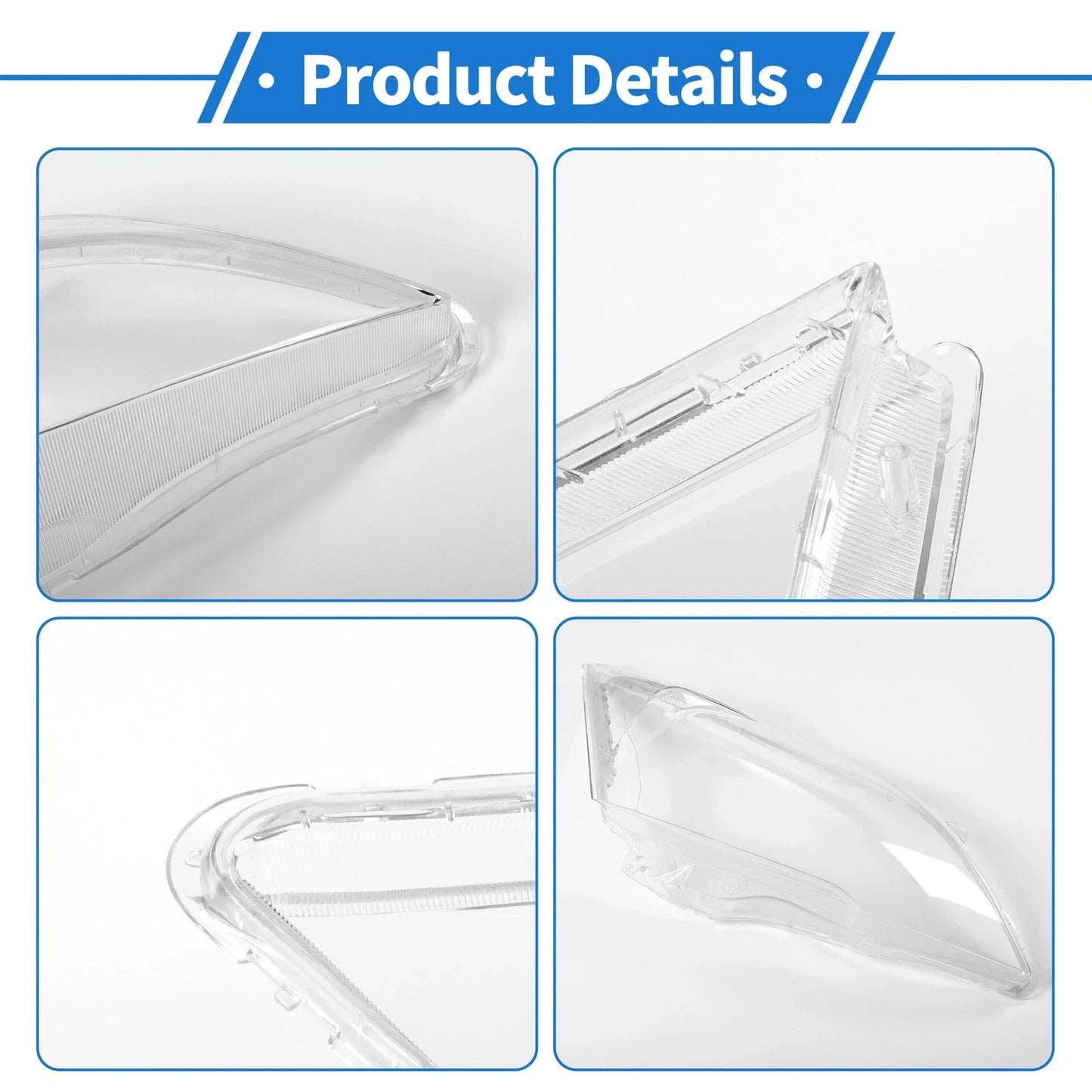 Car Front Right Headlight Lens Cover for Honda CR-V (2007-2011)