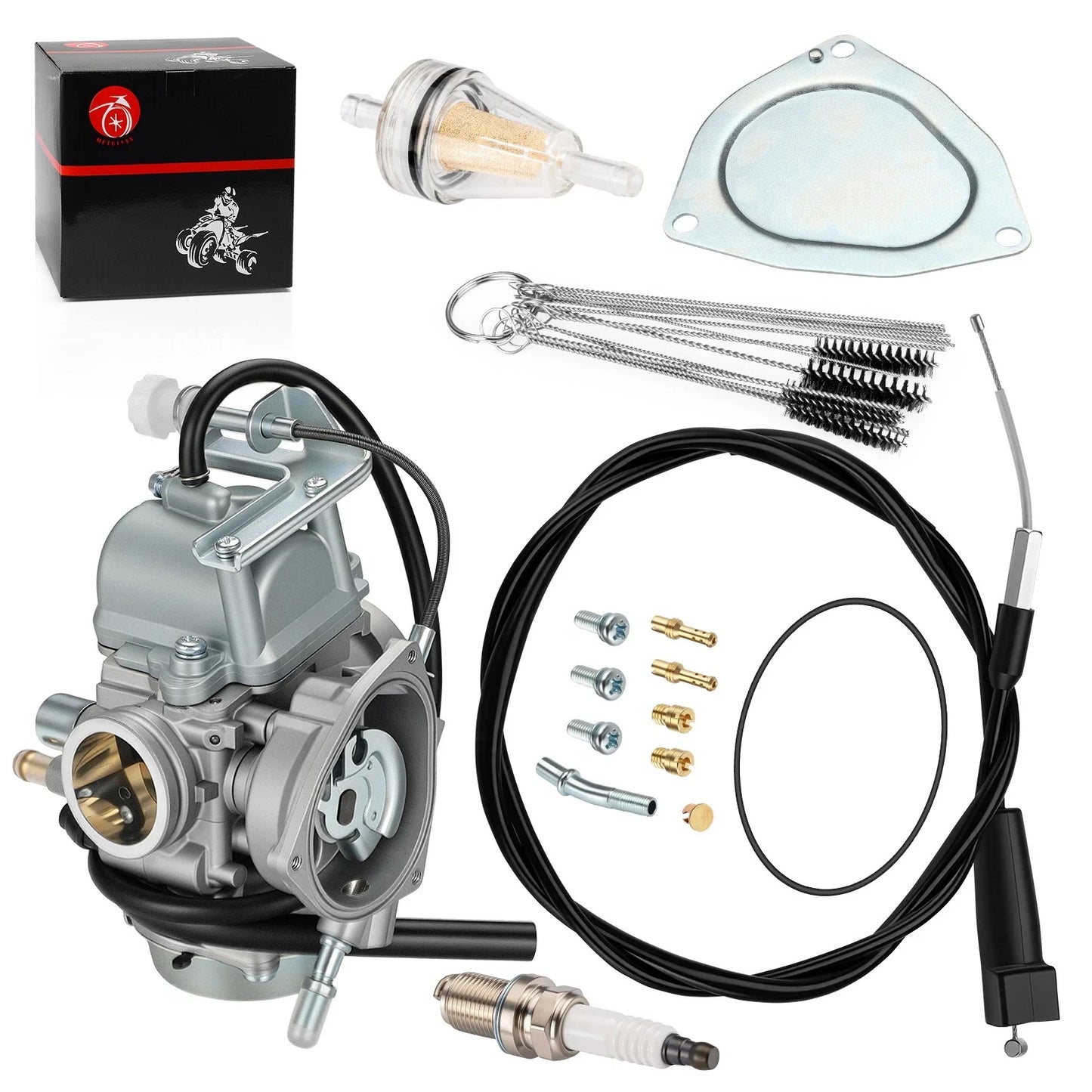 Carburetor Carb Assembly 2x4 for Suzuki Ozark 250 LTF250 (2002–2007)