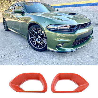 Upper Grille Bezel Red for Dodge Charger SRT Scat Pack Daytona (2015-2021)