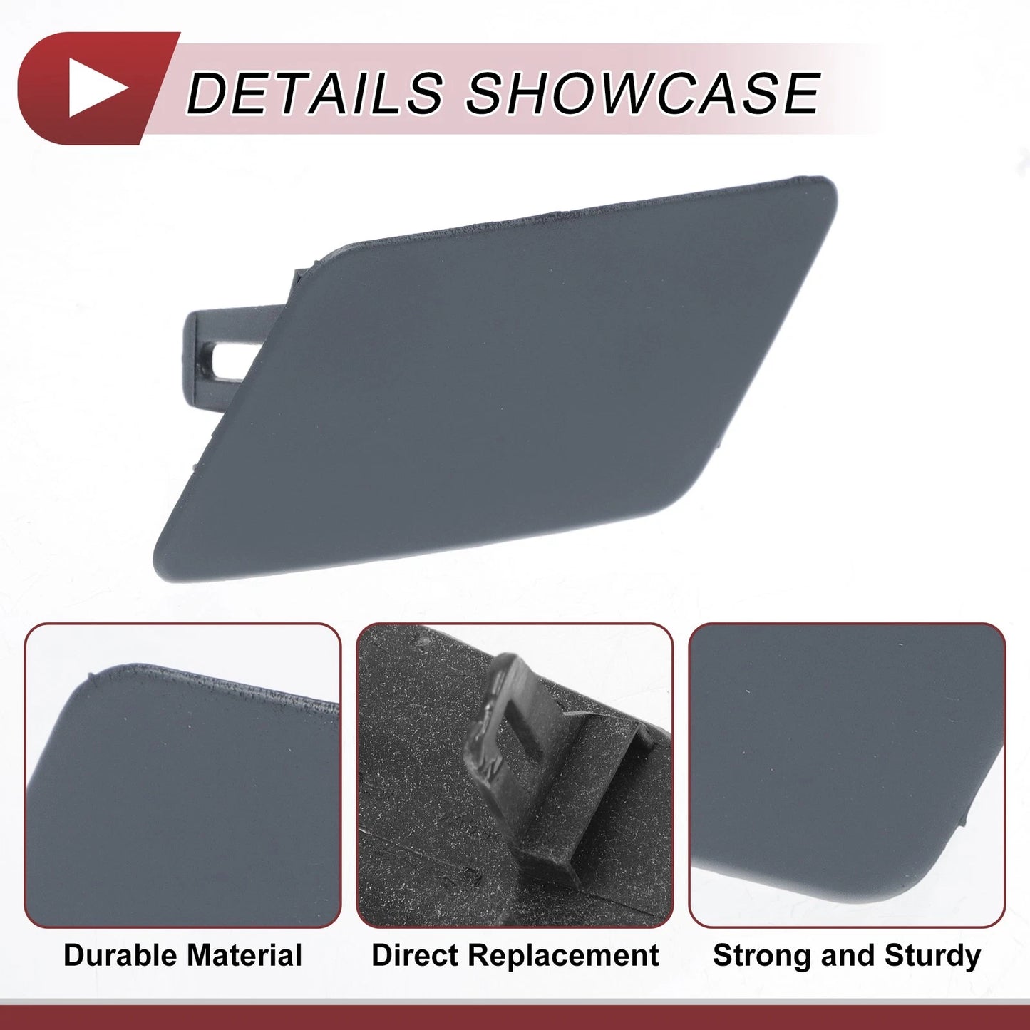 Front Left Washer Nozzle Cover Cap for Jaguar F-Pace (2017–2020)