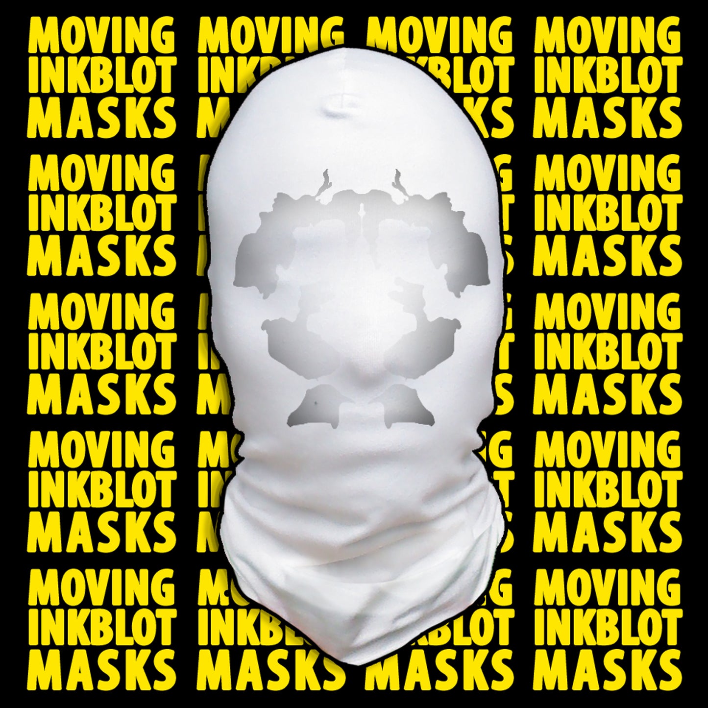 Rorschach Moving Inkblot Mask for Kids (Halloween Costume)