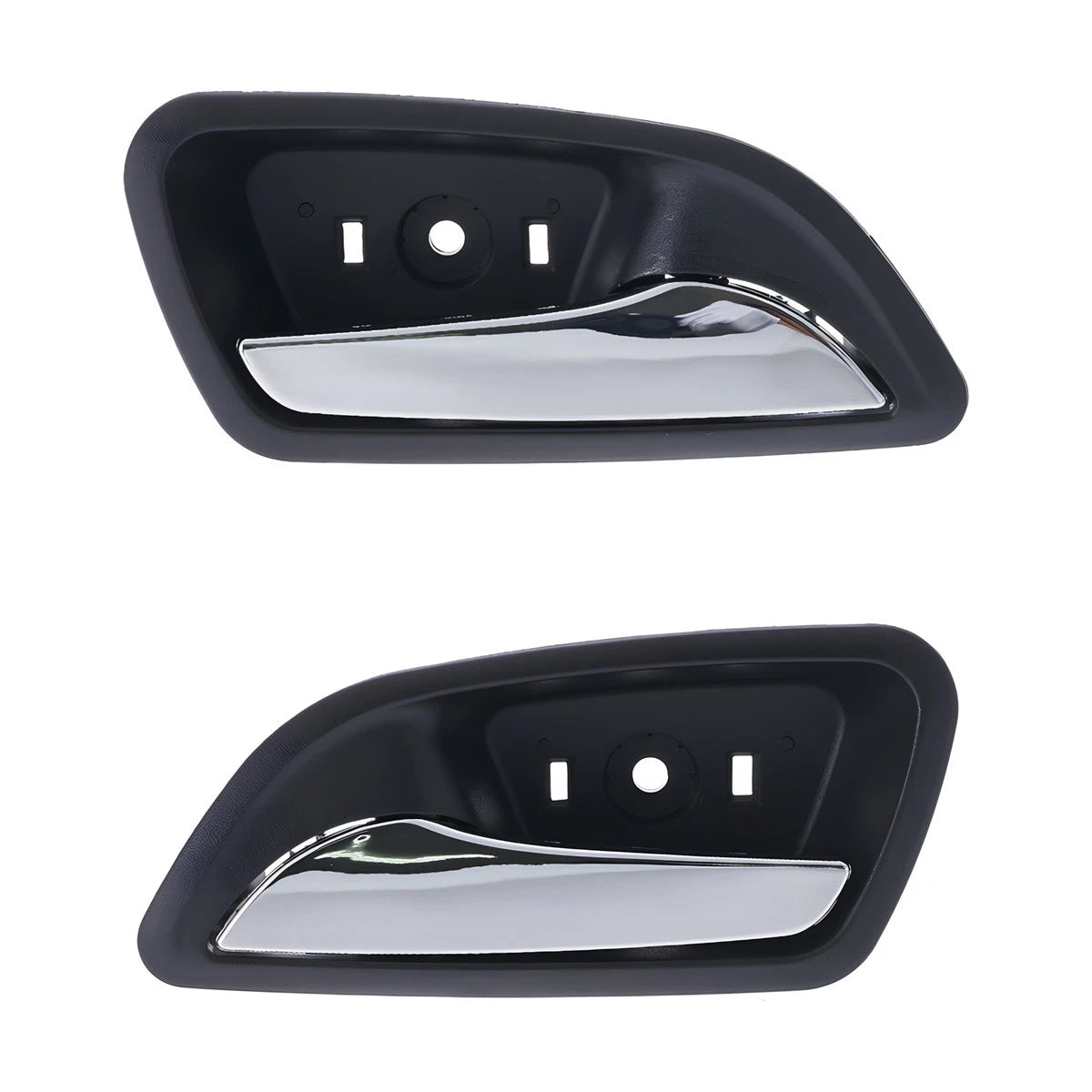 Set of 2 Chrome Inner Door Handles for Holden Cruze (2008–2016)