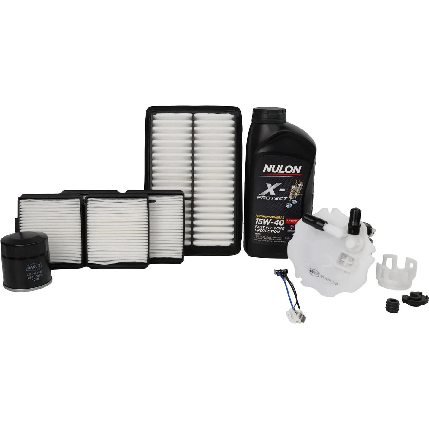 Oil Air Fuel Cabin Filter Kit for Mazda 323 (1998–2003)