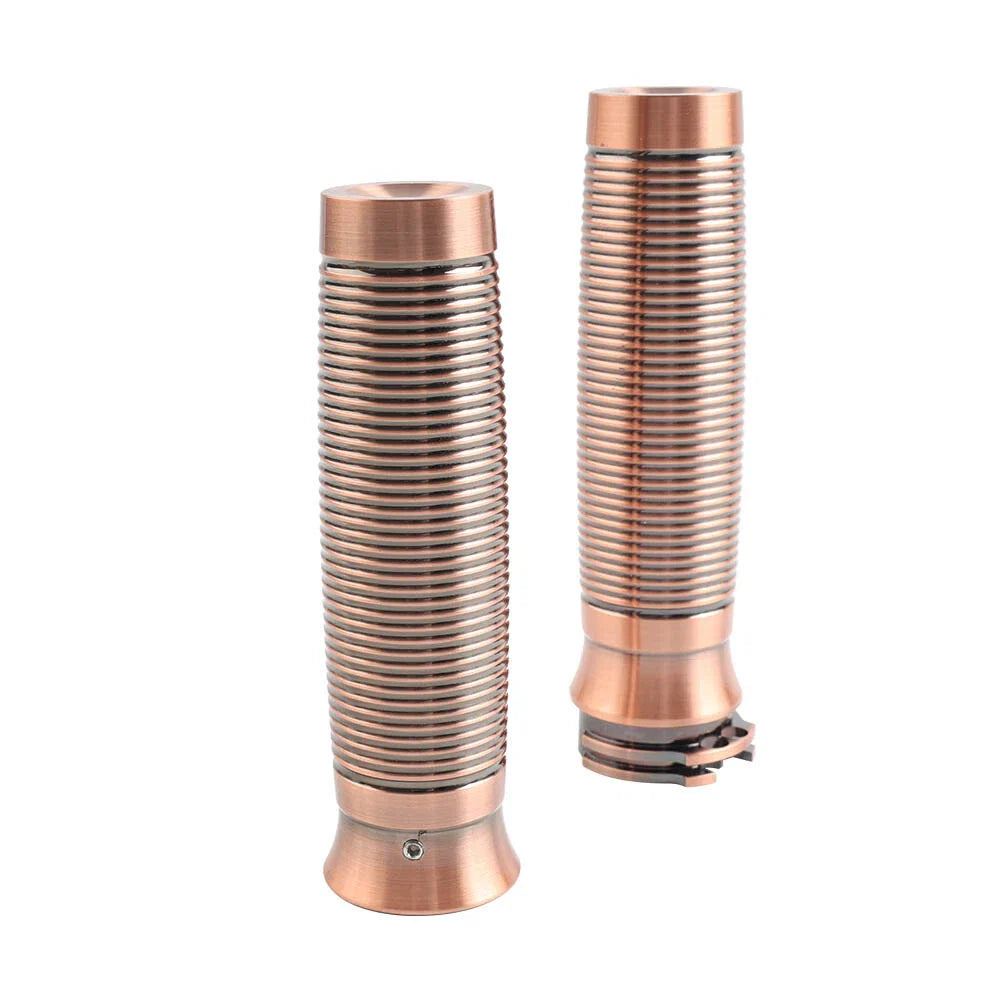 Copper 1" Hand Grips for Harley Sportster Motorcycle