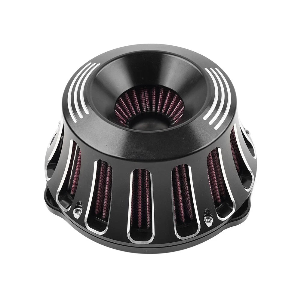 Red Air Cleaner Intake Filter for Harley Touring Road Street Glide (2017–2024)
