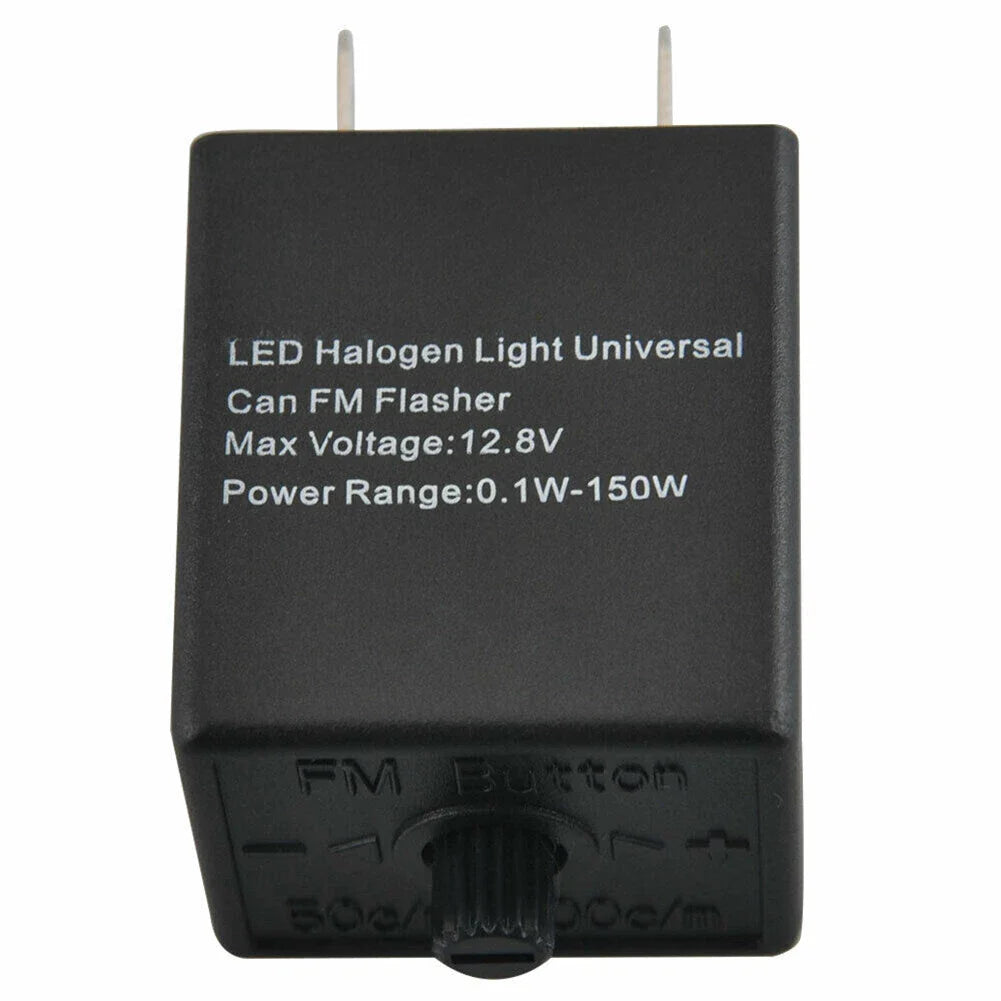 3 Pin Adjustable Flasher Rate LED Indicator Relay for Car Bike Turn Signal Light