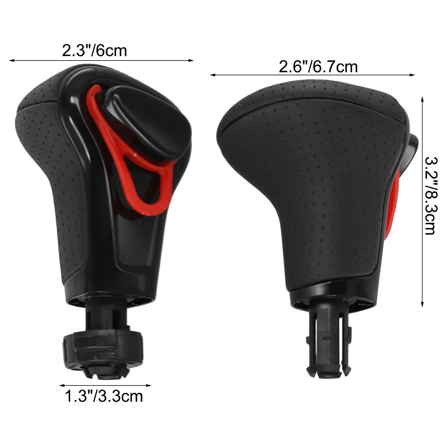 Gear Shift Knob Premium Black Leather for Q5