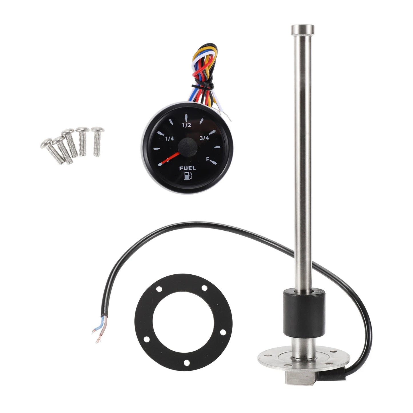 Fuel Sending Unit and Gauge Kit 240-33 Ohm for Boat Truck Vehicle