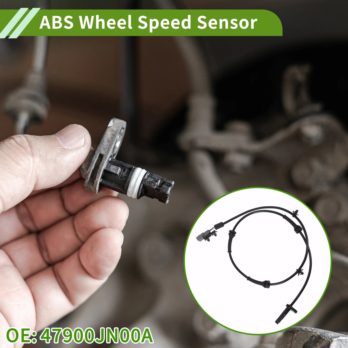 ABS Wheel Speed Sensor No. 47900JN00A for Nissan Teana (2003–2013)