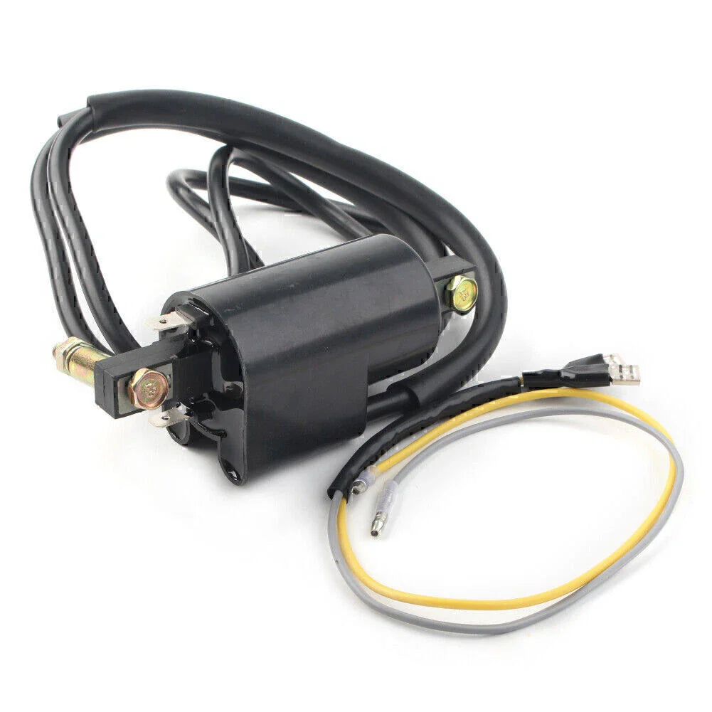 Ignition Coil Dual Plug Wires Set for Honda CB160, CL160, CB175, CL175, CL200 (1965-1976)
