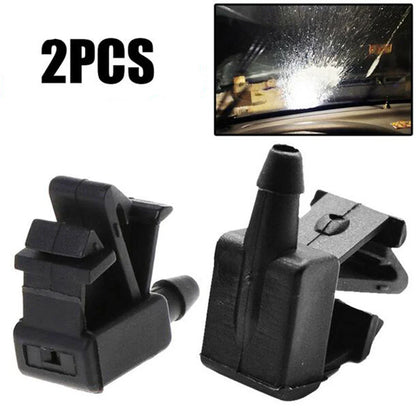Front Windscreen Wiper Washer Nozzles for Peugeot Partner, Citroën (2008-2018)