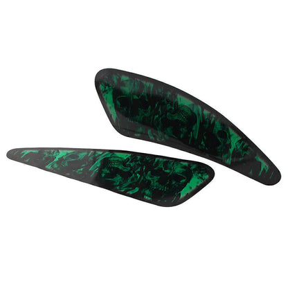 Green Skull Motorcycle Decals for Harley XL883 1200 (2004-2023)