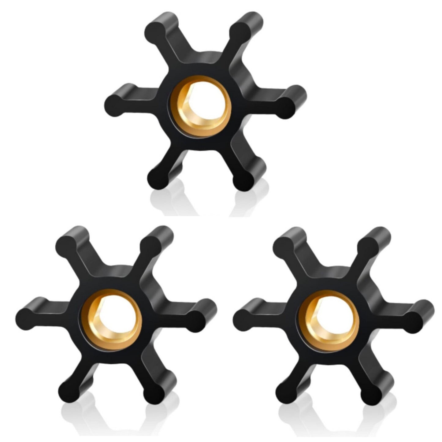 3-Piece Water Pump Impellers for Trupow PAS-30 PDS-30