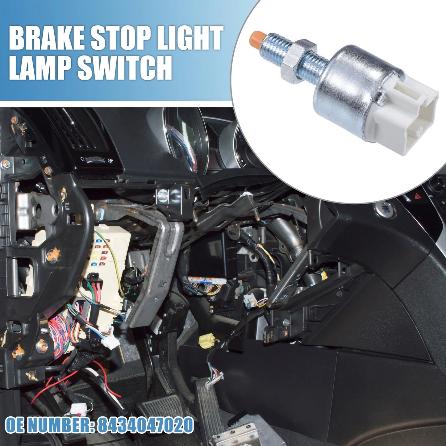 Brake Stop Light Lamp Switch No.8434047020 for Toyota Corolla (2005–2008)