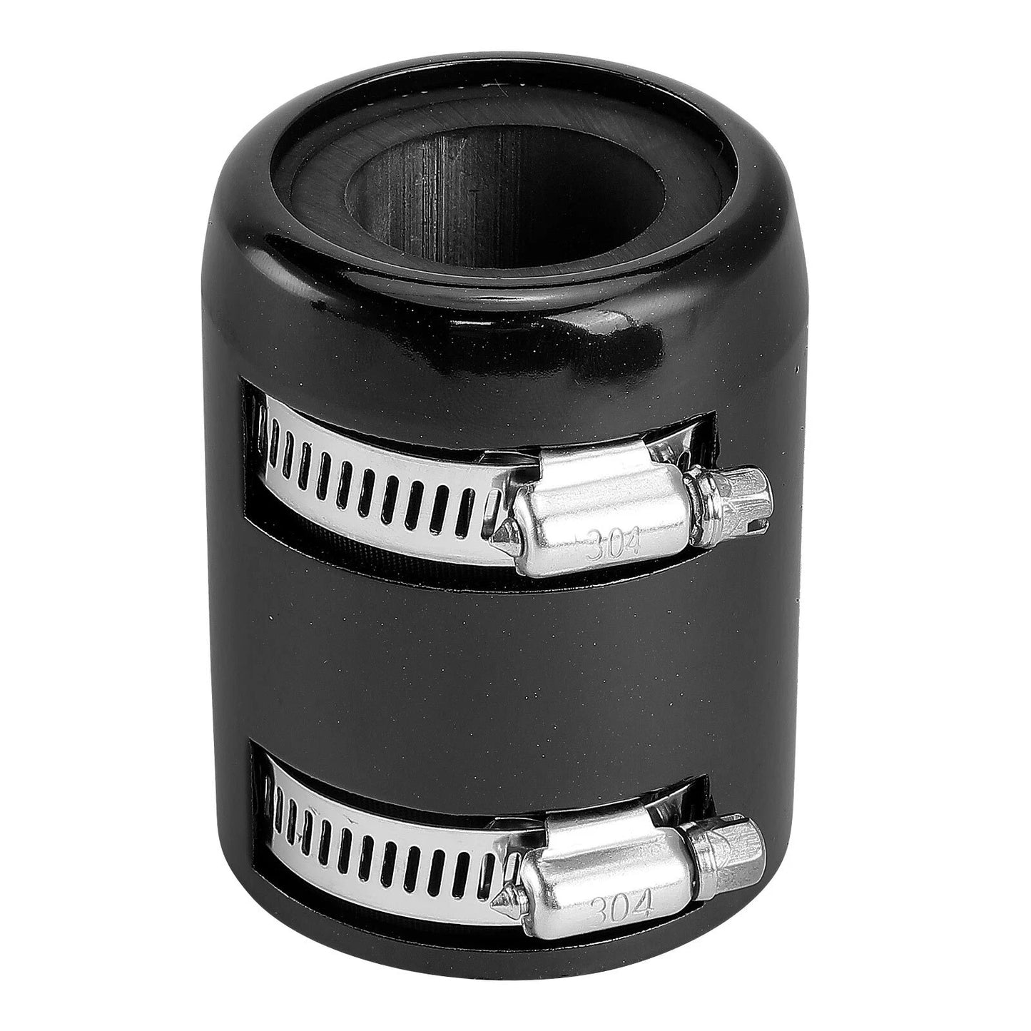 36" Universal Black Flex Radiator Hose Stainless Steel Aluminium with End Cap