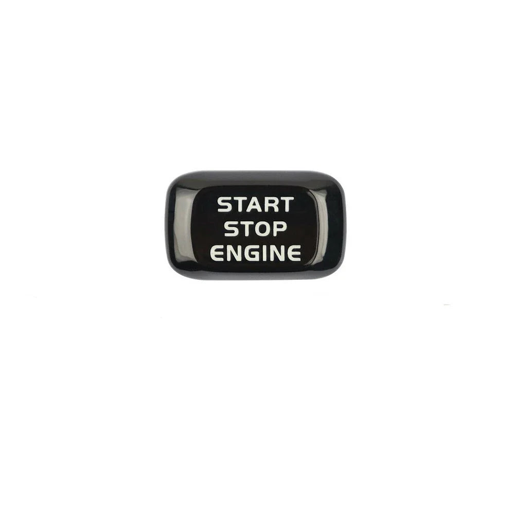 Engine Button Anti-corrosion Black Dirt-resistant for Car