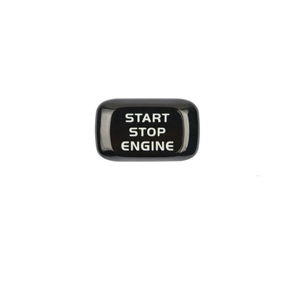 Engine Button Anti-corrosion Black Dirt-resistant for Car