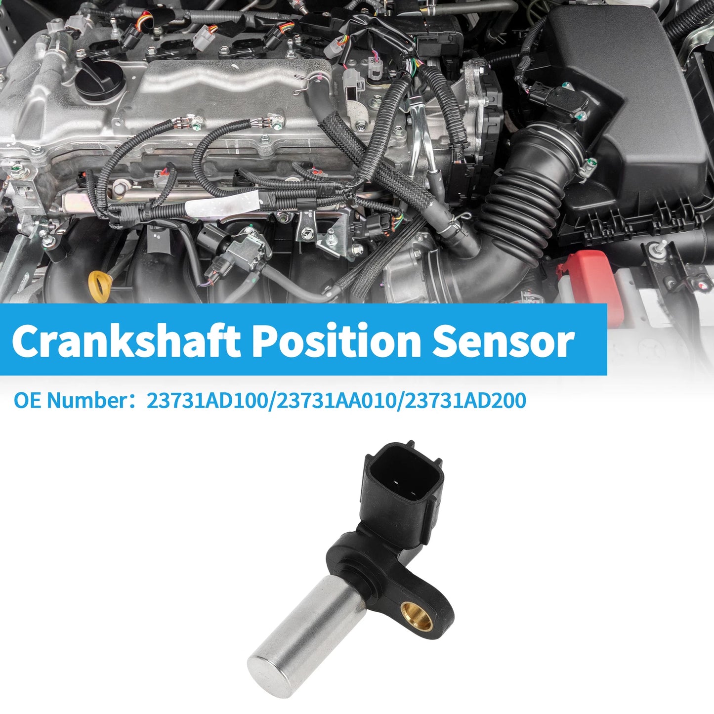 Crankshaft Position Sensor for Nissan Almera Tino 2.2dCi (2000–2006) No. 23731AD100