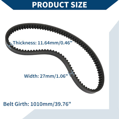 Drive Belt for Yamaha Golf Cart G2 G8 G9 G11 G14 G16 G22 G29-4 (1991–2023)