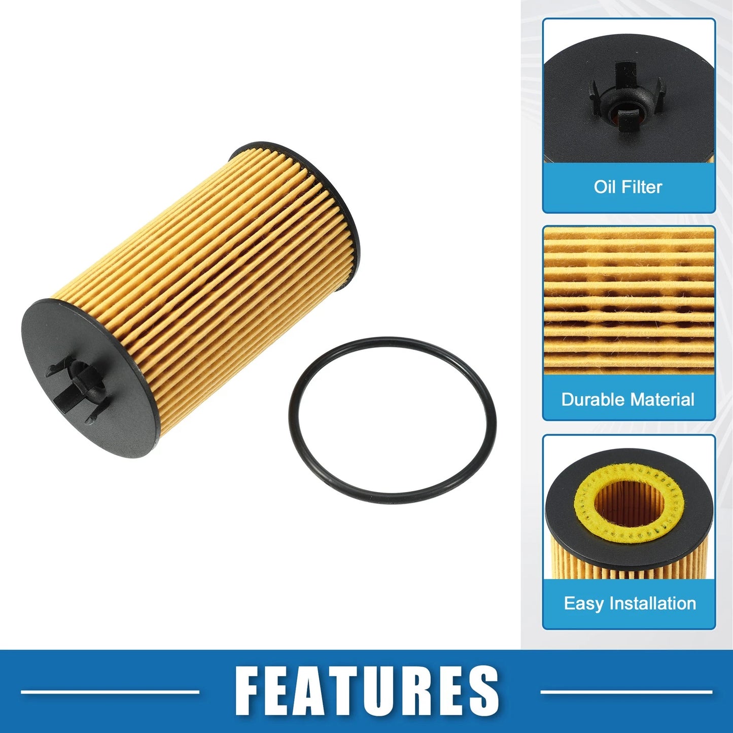 Engine Oil Filter No. 5650359 with O Ring for Chevrolet Aveo 1.6L (2004–2011)