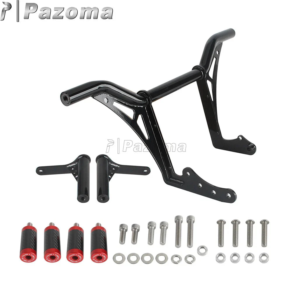 Front Crash Bar Saddlebag Guards for Softail Low Rider ST 117 FXLRST (2022-24)