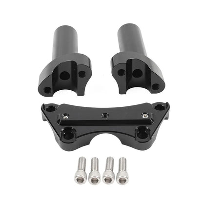4" Handlebar Risers for Harley Sportster, Dyna, Softail