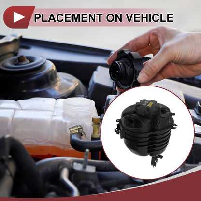 Coolant Expansion Overflow Tank with Cap No.17138610652 for BMW 330i (2017–2019)