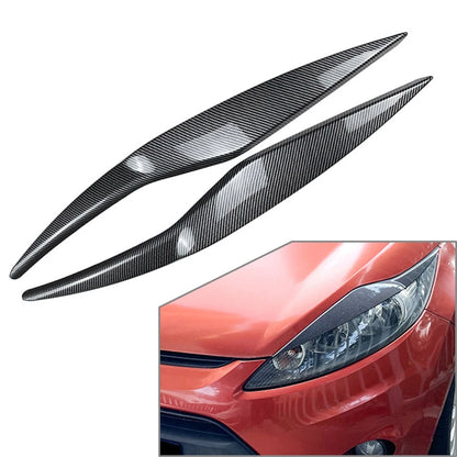 Headlight Eyelids Frame Cover Trim for Ford Fiesta MK6 (2008–2012)