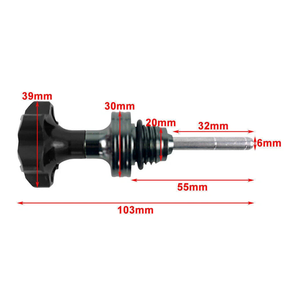 Aluminum Engine Oil Dipstick for 125CC ATV Pit Dirt Bike