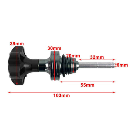 Aluminum Engine Oil Dipstick for 125CC ATV Pit Dirt Bike