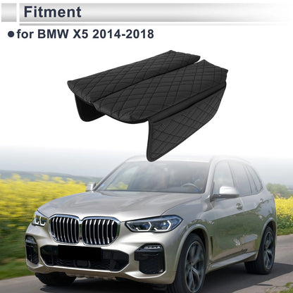 Center Console Cover with Storage Bag for BMW X5 (2014–2018) Black